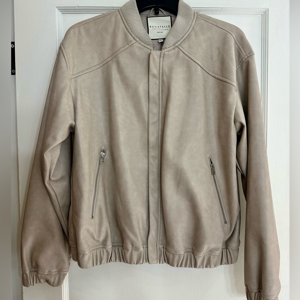Bagatelle Taupe Bomber Jacket
